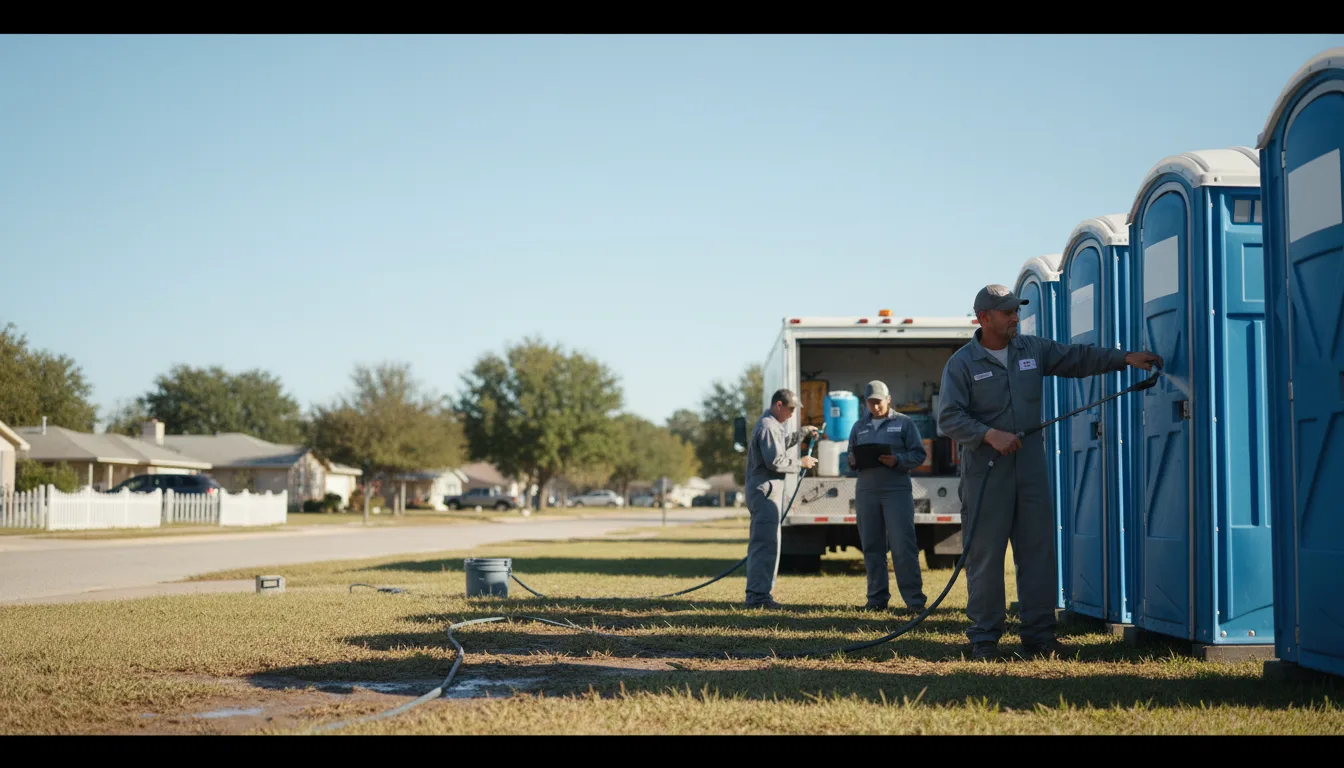 Long-Term Portable Toilet Rental in Graham, TX near me